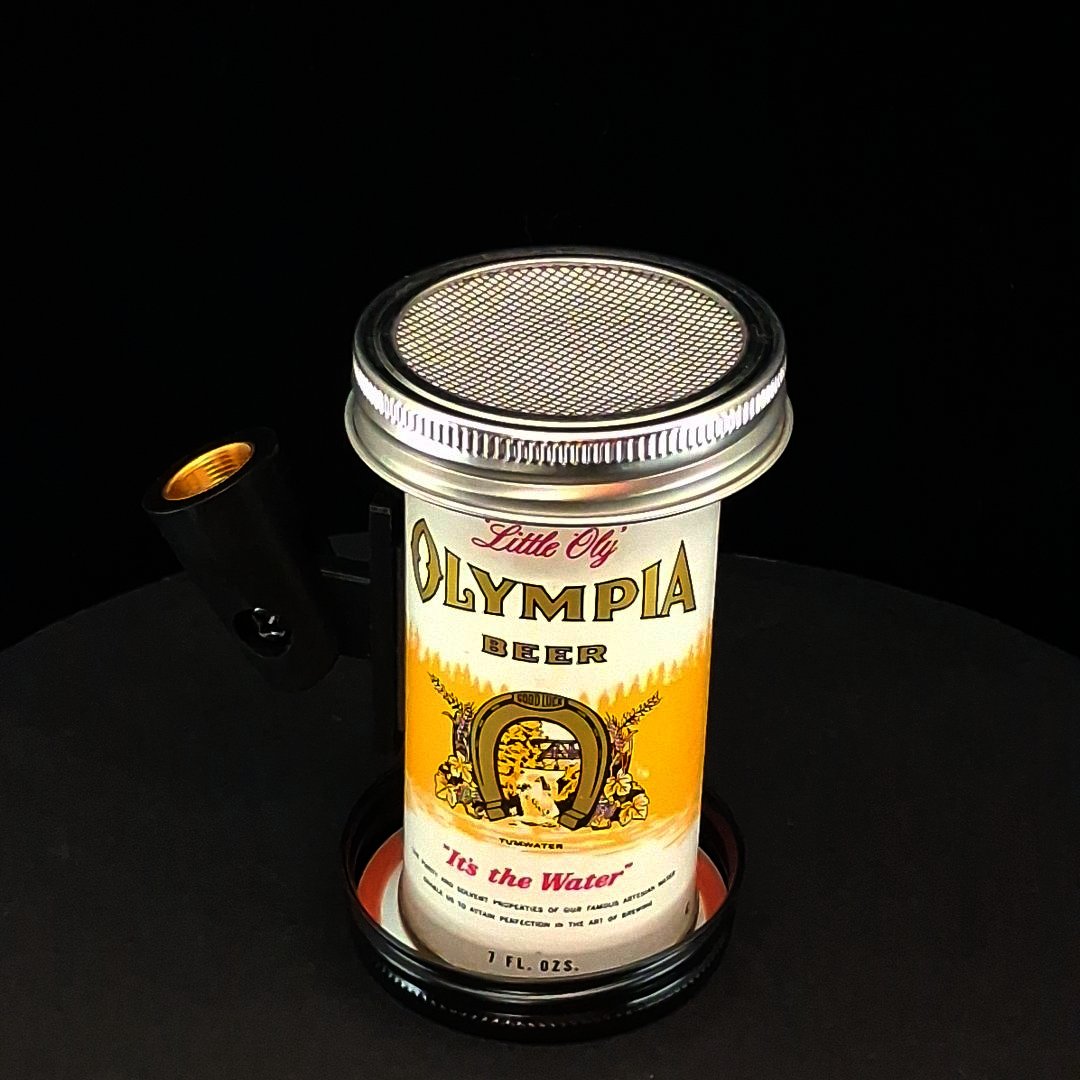 Lo Fi Beer Can Microphone - Tiny 7 oz Olympia