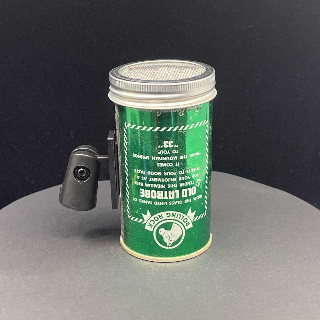 Lo Fi Beer Can Microphone - Rolling Rock