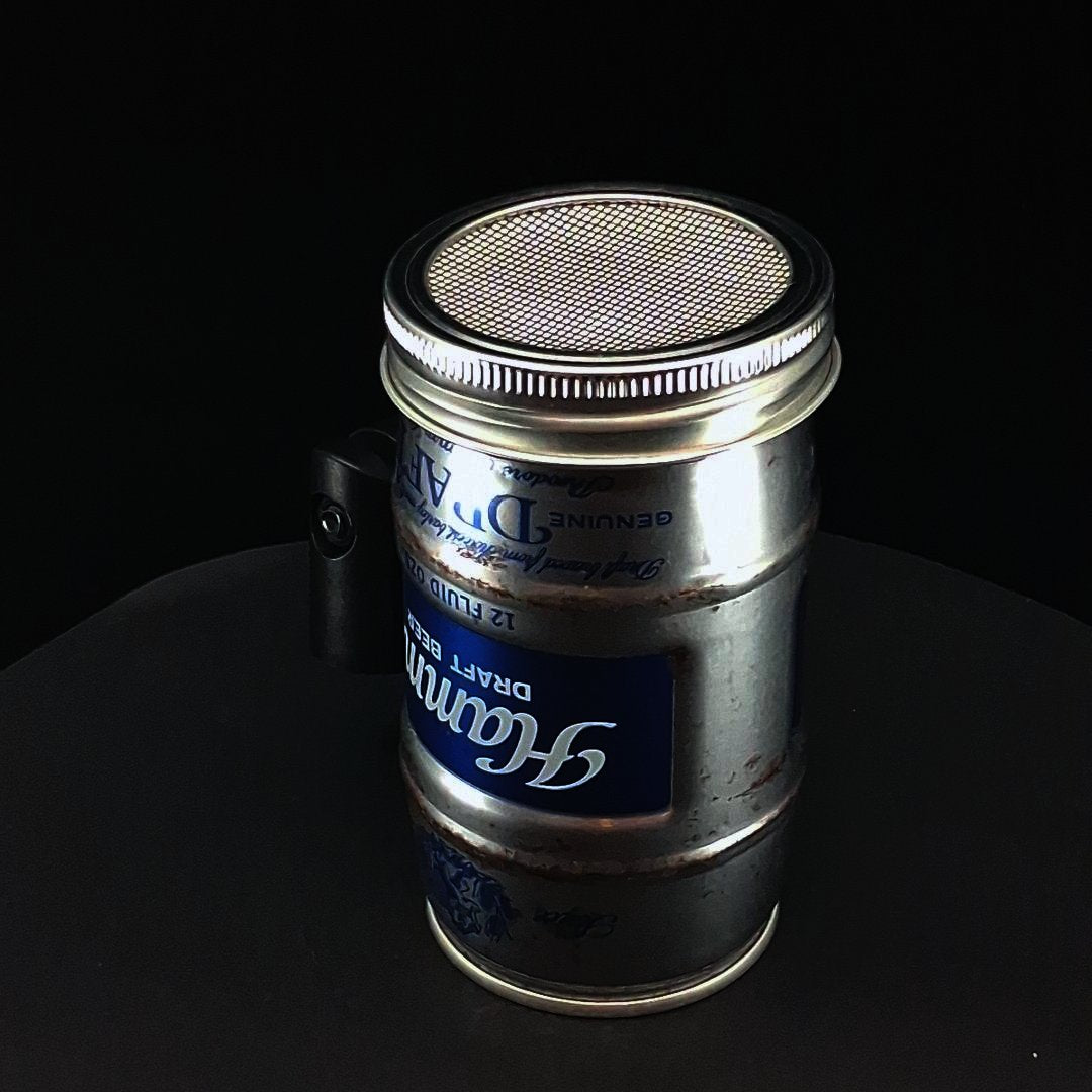 Lo Fi Beer Can Microphone - Hamm's Keg