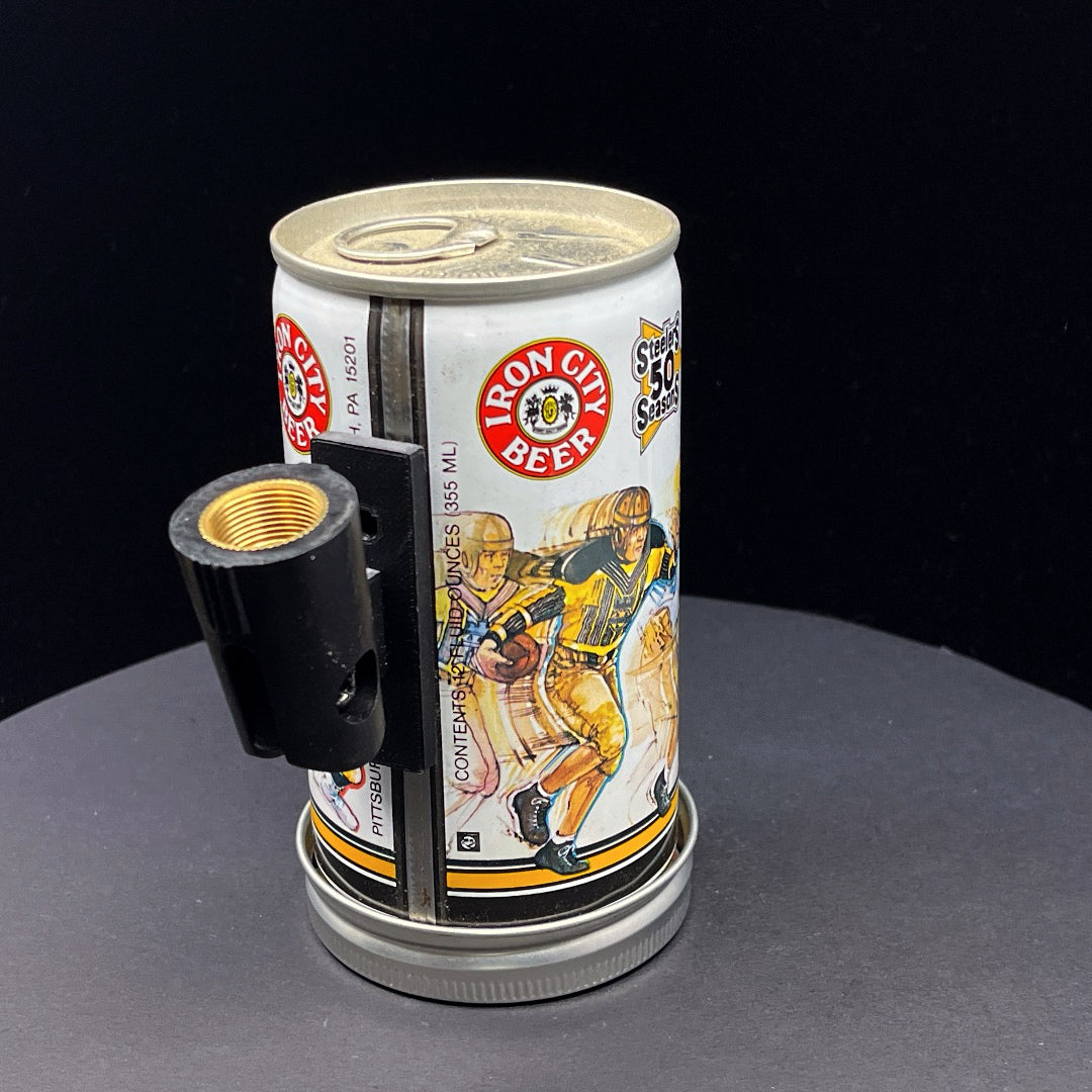 Lo Fi Beer Can Microphone - Pittsburgh Steelers 50 Years