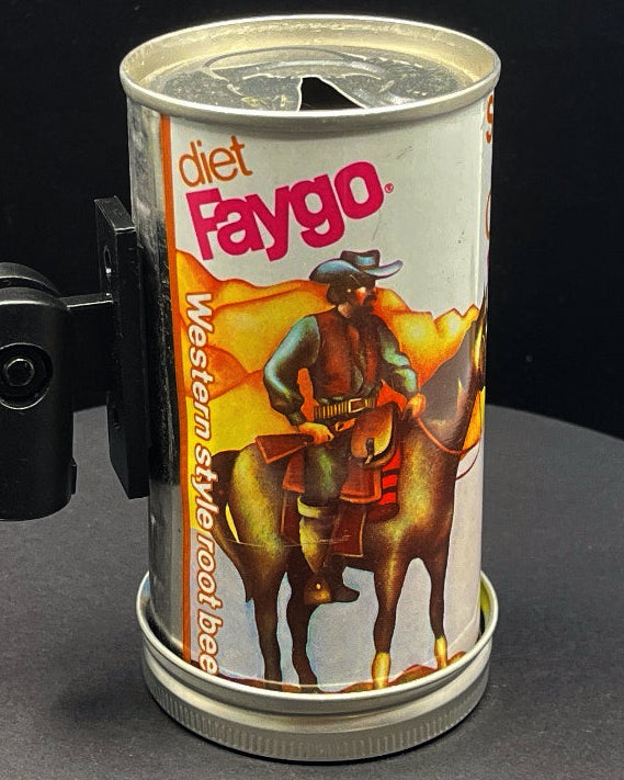 Lo Fi Soda Can Microphone - Faygo Root Beer Cowboy