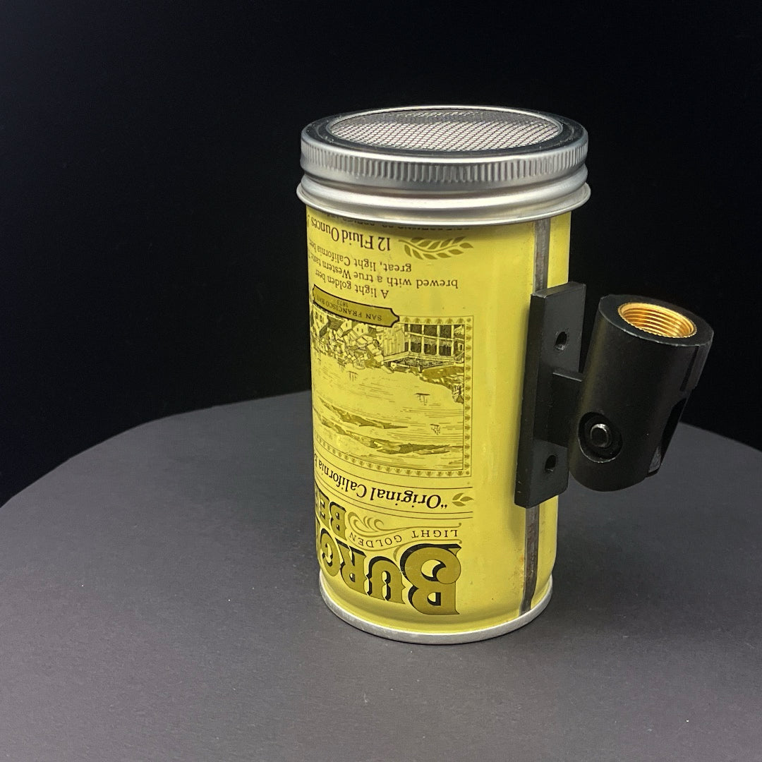 Lo Fi Beer Can Microphone - California Burgie Beer