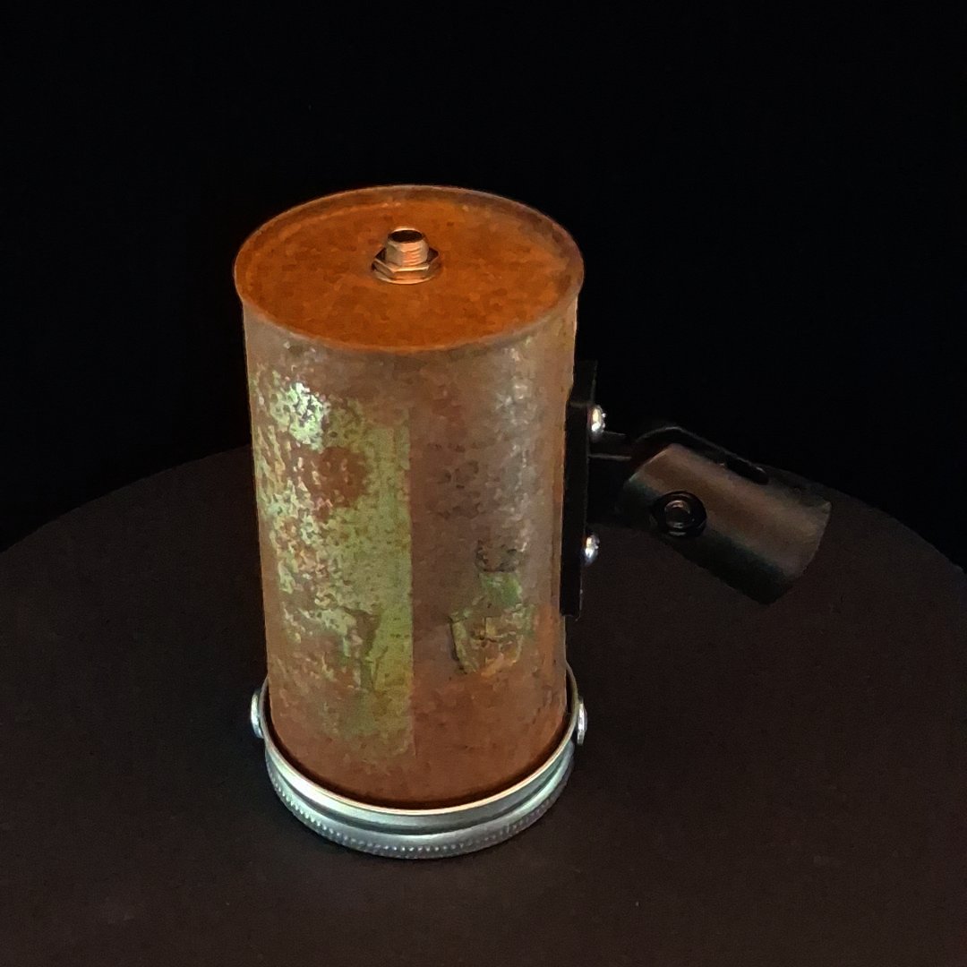 Lo Fi Beer Can Microphone - 1960s Heileman's Old Style