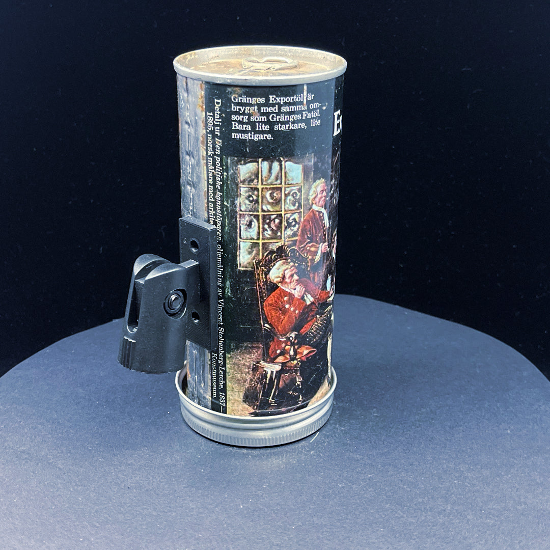 Lo Fi Beer Can Microphone - Sweden Gränges Reading Den