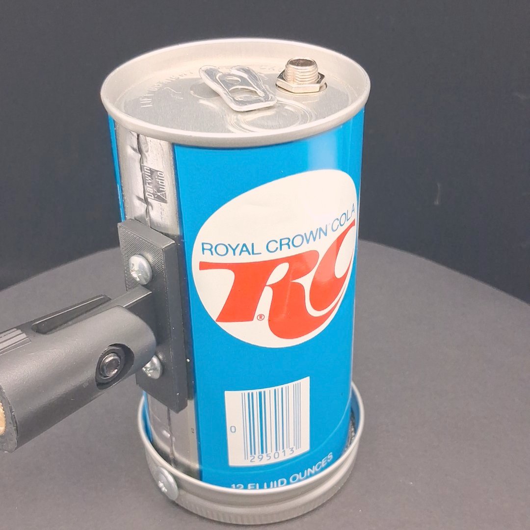 Lo Fi Soda Can Microphone - 1977 RC Cola JC Chicago Cubs