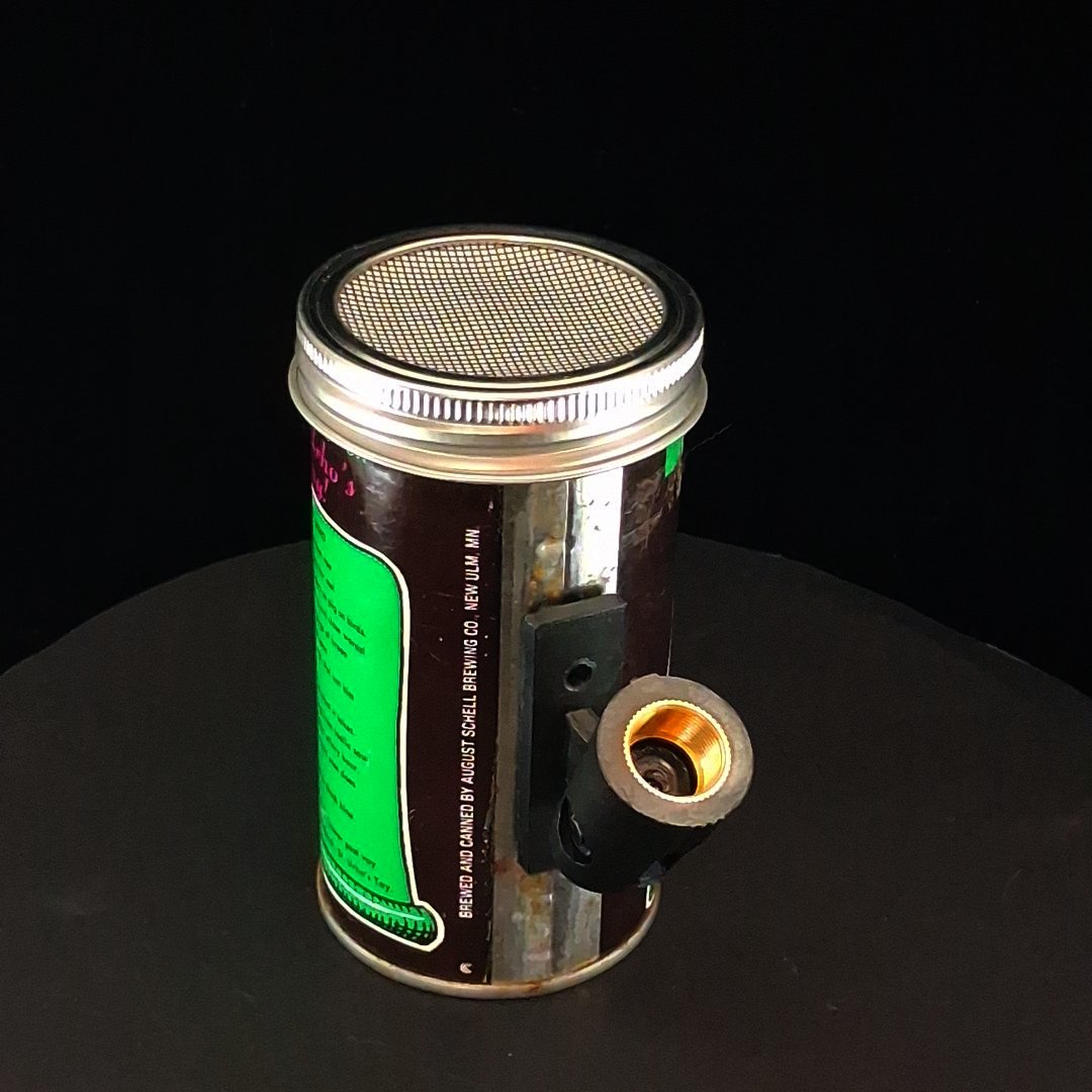 Lo Fi Beer Can Microphone - Minnesota Saint Urho