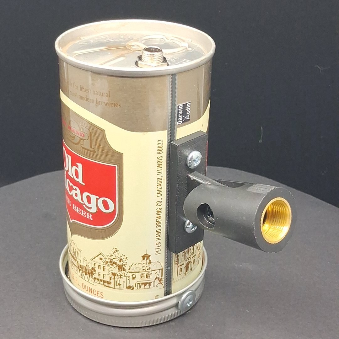 Lo Fi Beer Can Microphone - Light Old Chicago