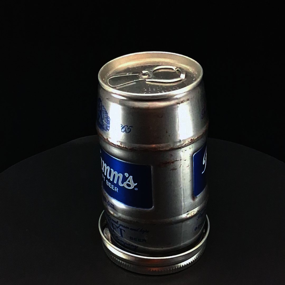 Lo Fi Beer Can Microphone - Hamm's Keg