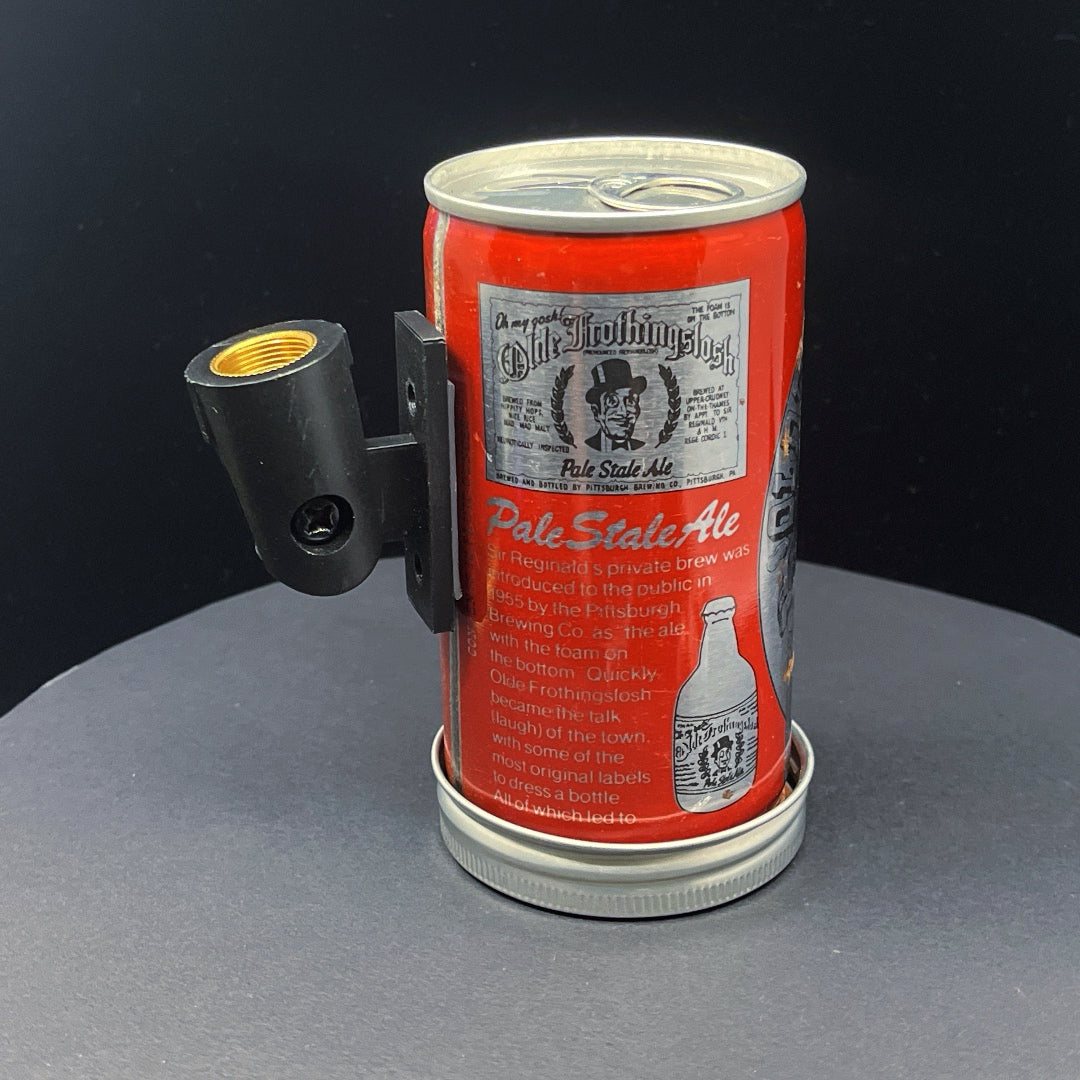 Lo Fi Beer Can Microphone - Red Olde Frothingslosh