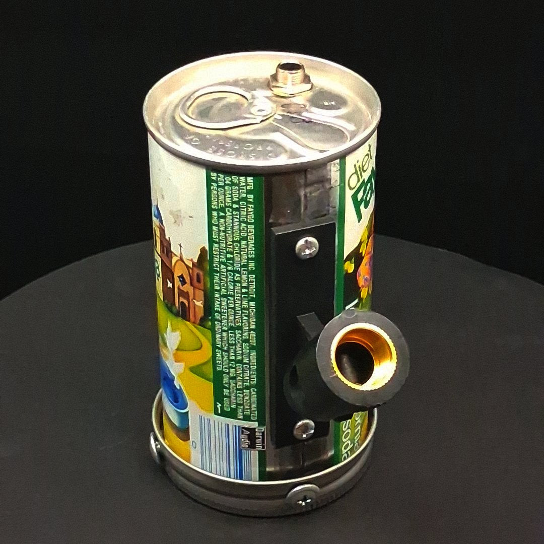 Lo Fi Soda Can Microphone - Faygo California Lemon Lime