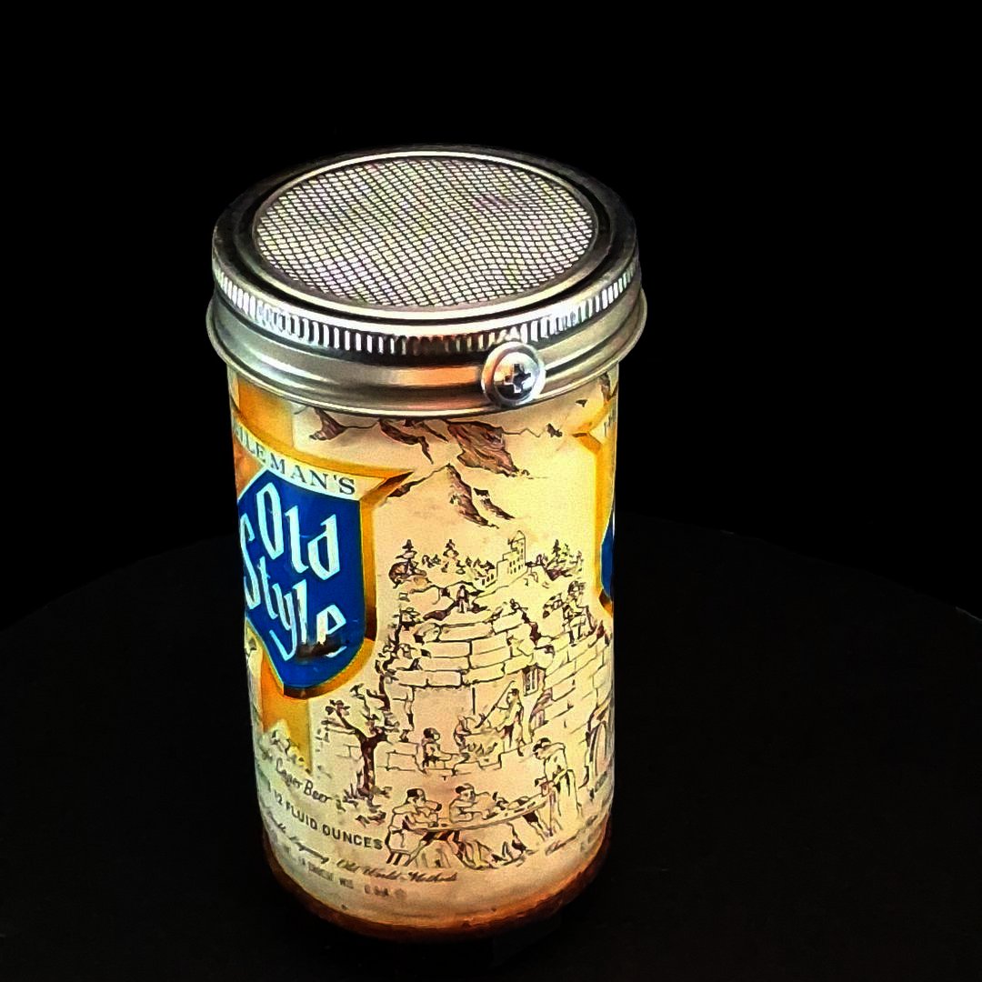 Lo Fi Beer Can Microphone - Vintage Heileman's Old Style