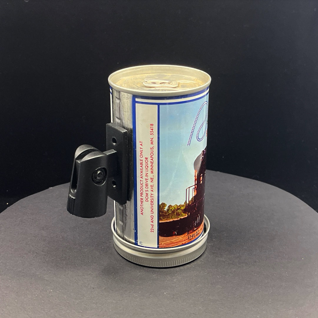 Lo Fi Beer Can Microphone - Railfans Train