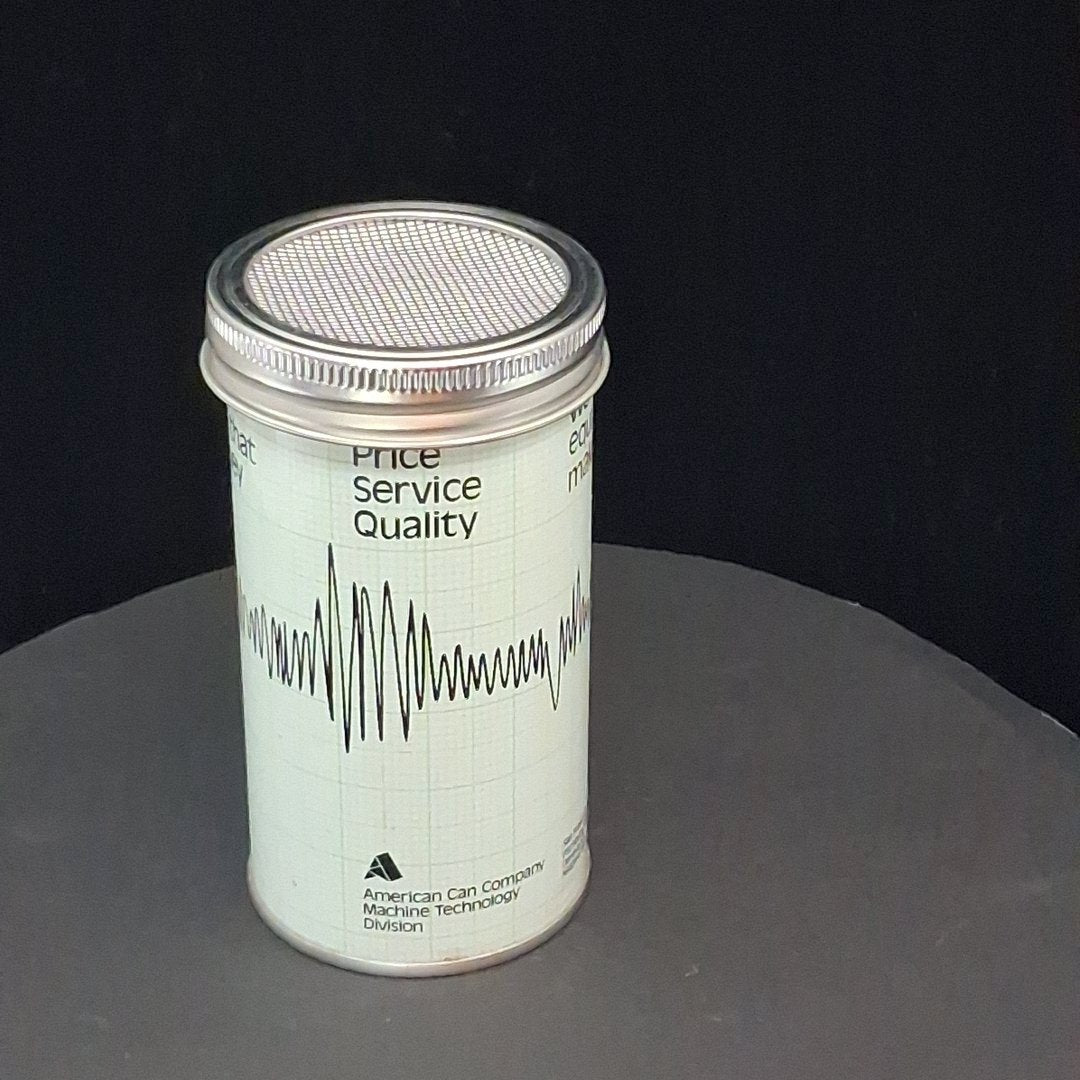 Lo Fi Beer Can Microphone - Soundwaves