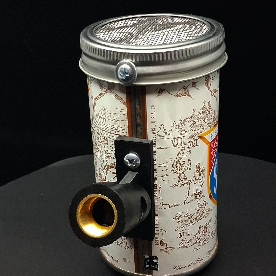 Lo Fi Beer Can Microphone - Heileman's Old Style