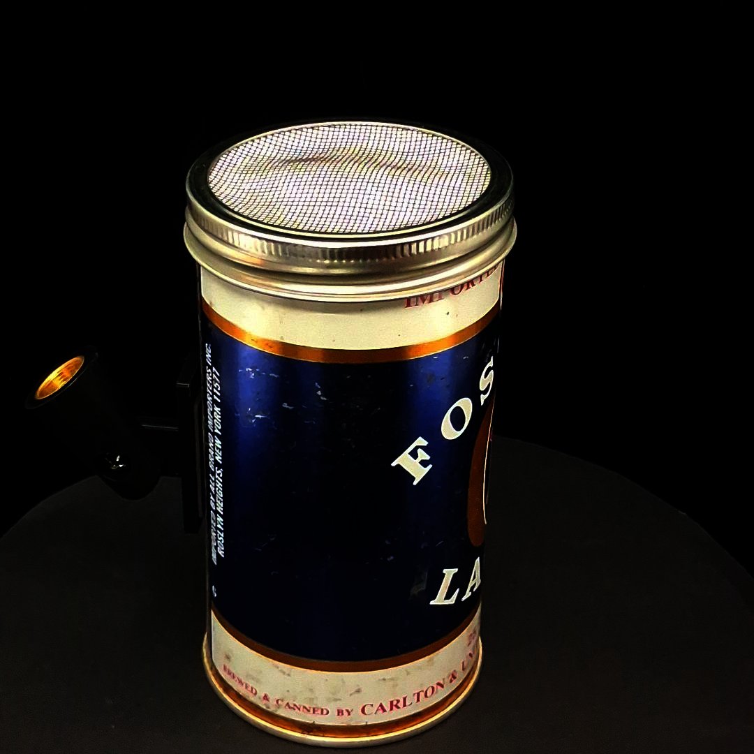 Lo Fi Beer Can Microphone - Gigantic Australian Foster's