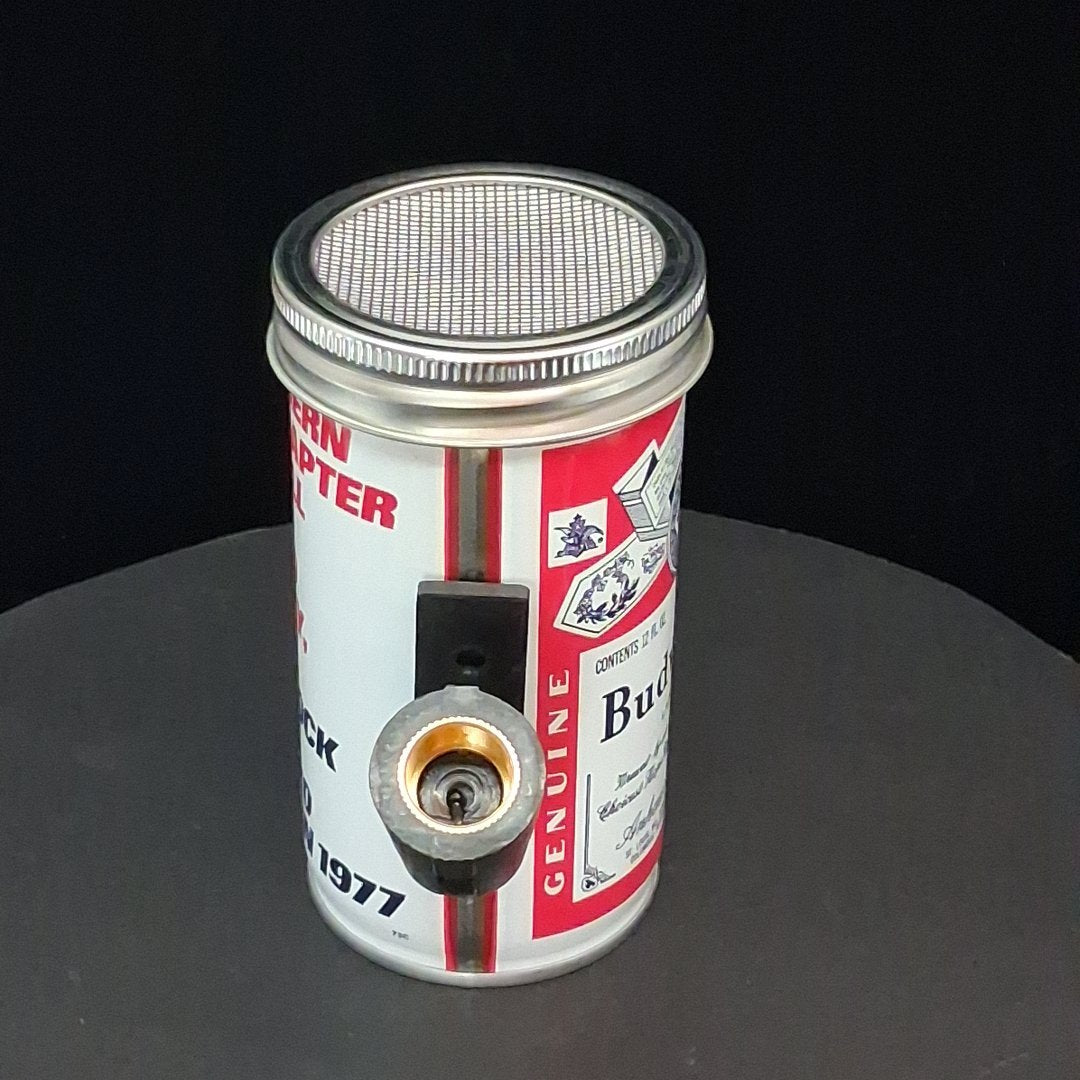 Lo Fi Beer Can Microphone - 1977 Space City Budweiser