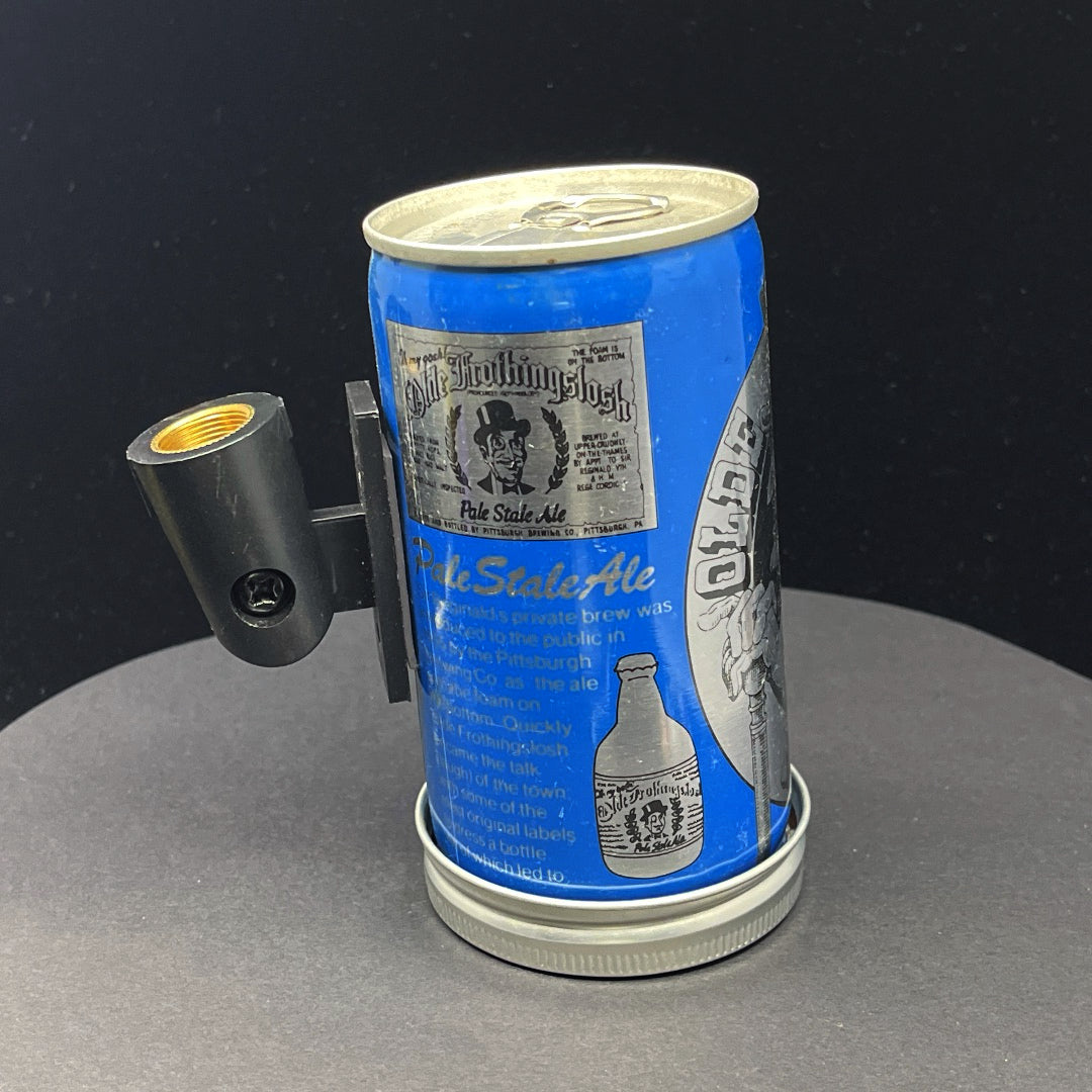 Lo Fi Beer Can Microphone - Blue Olde Frothingslosh