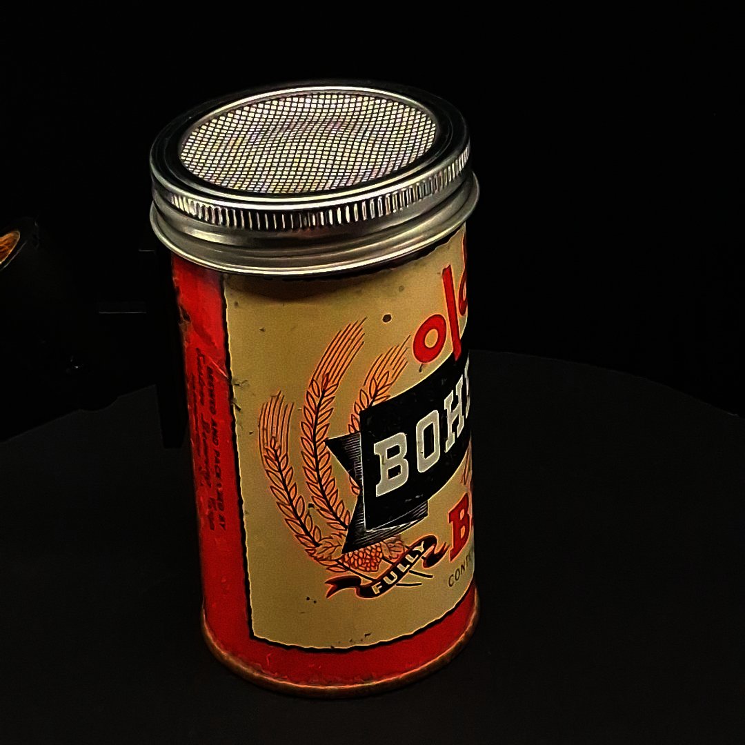 Lo Fi Beer Can Microphone - Old Bohemian