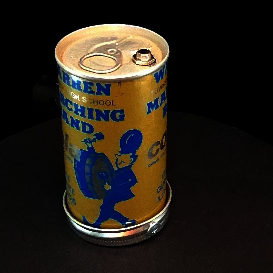 Lo Fi Soda Can Microphone - Illinois Marching Band