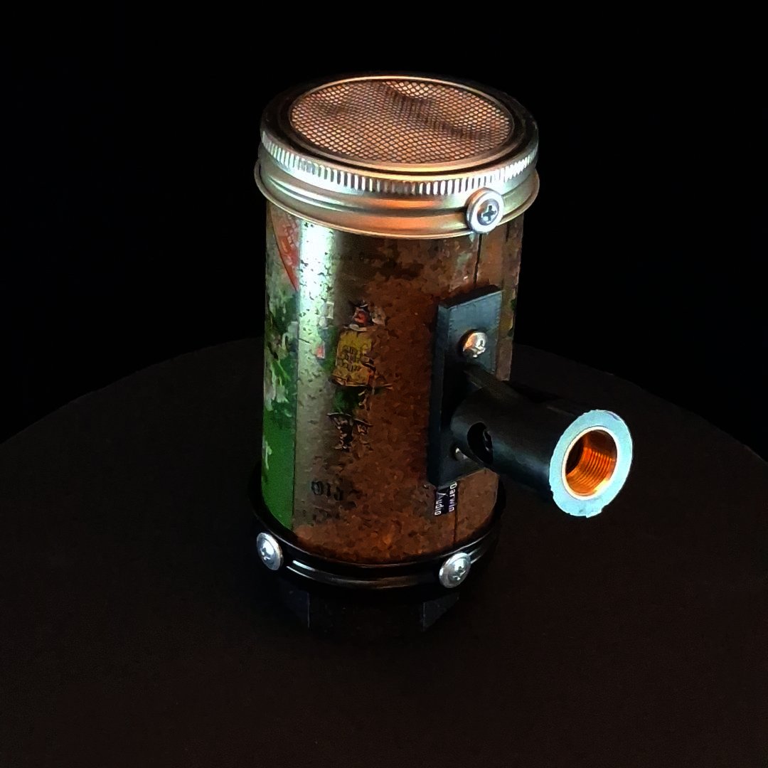 Lo Fi Beer Can Microphone - Grenadier Heileman's Old Style