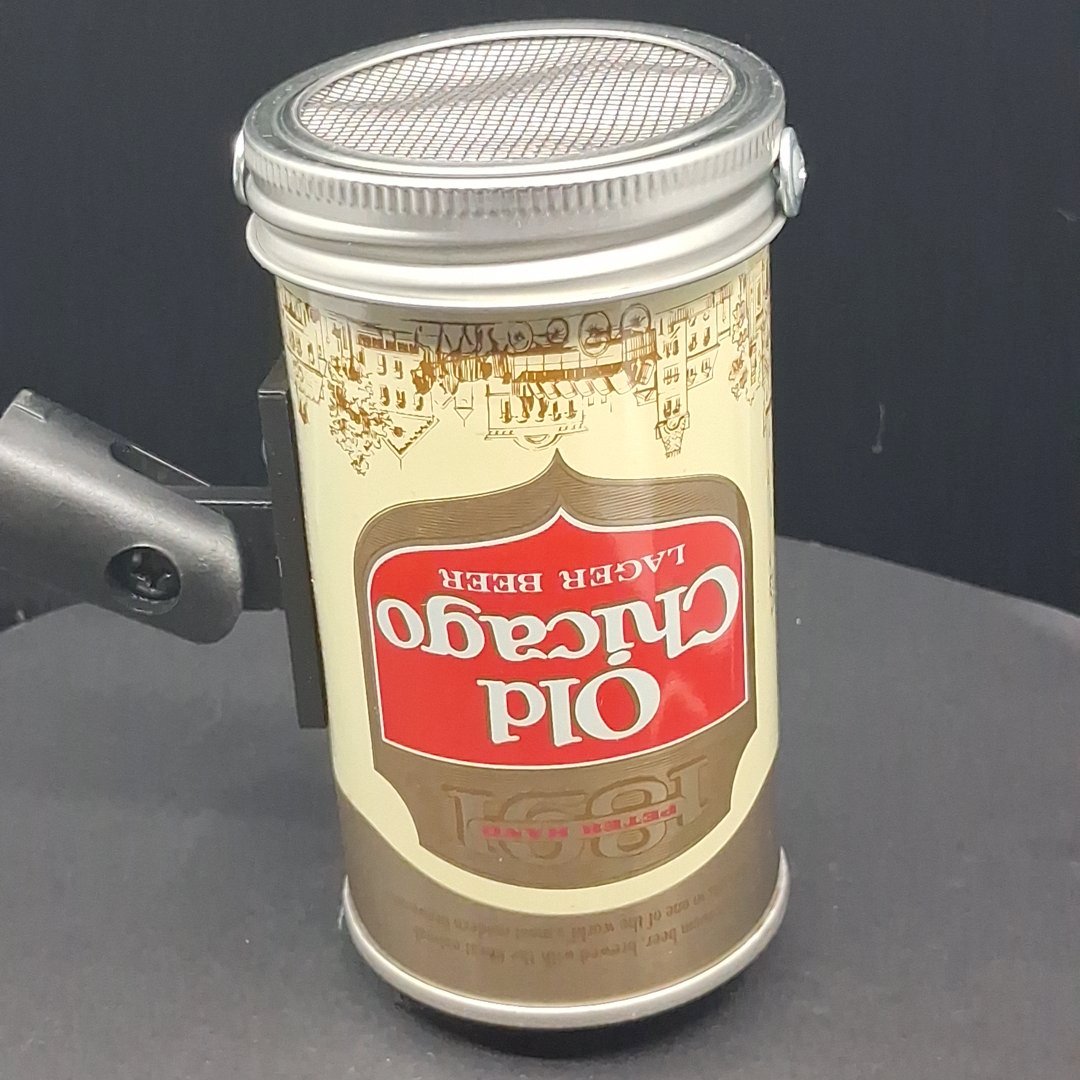 Lo Fi Beer Can Microphone - Light Old Chicago