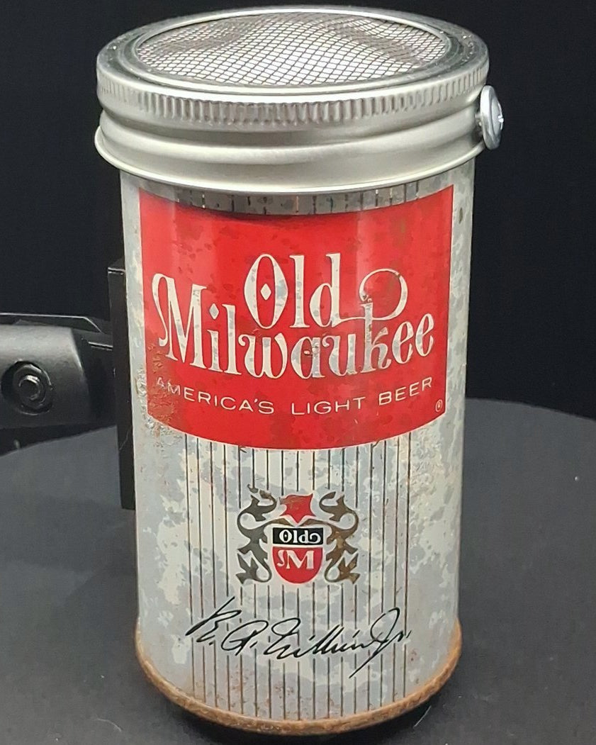 Lo Fi Beer Can Microphone - Old Milwaukee