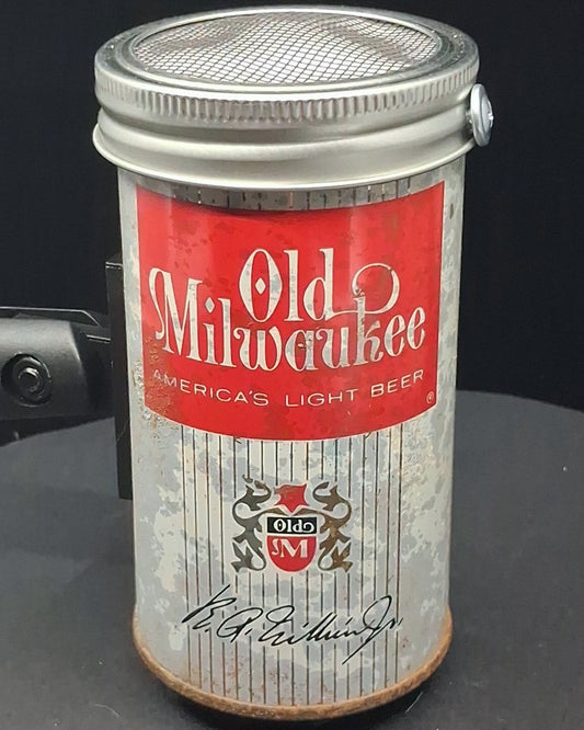 Lo Fi Beer Can Microphone - Old Milwaukee