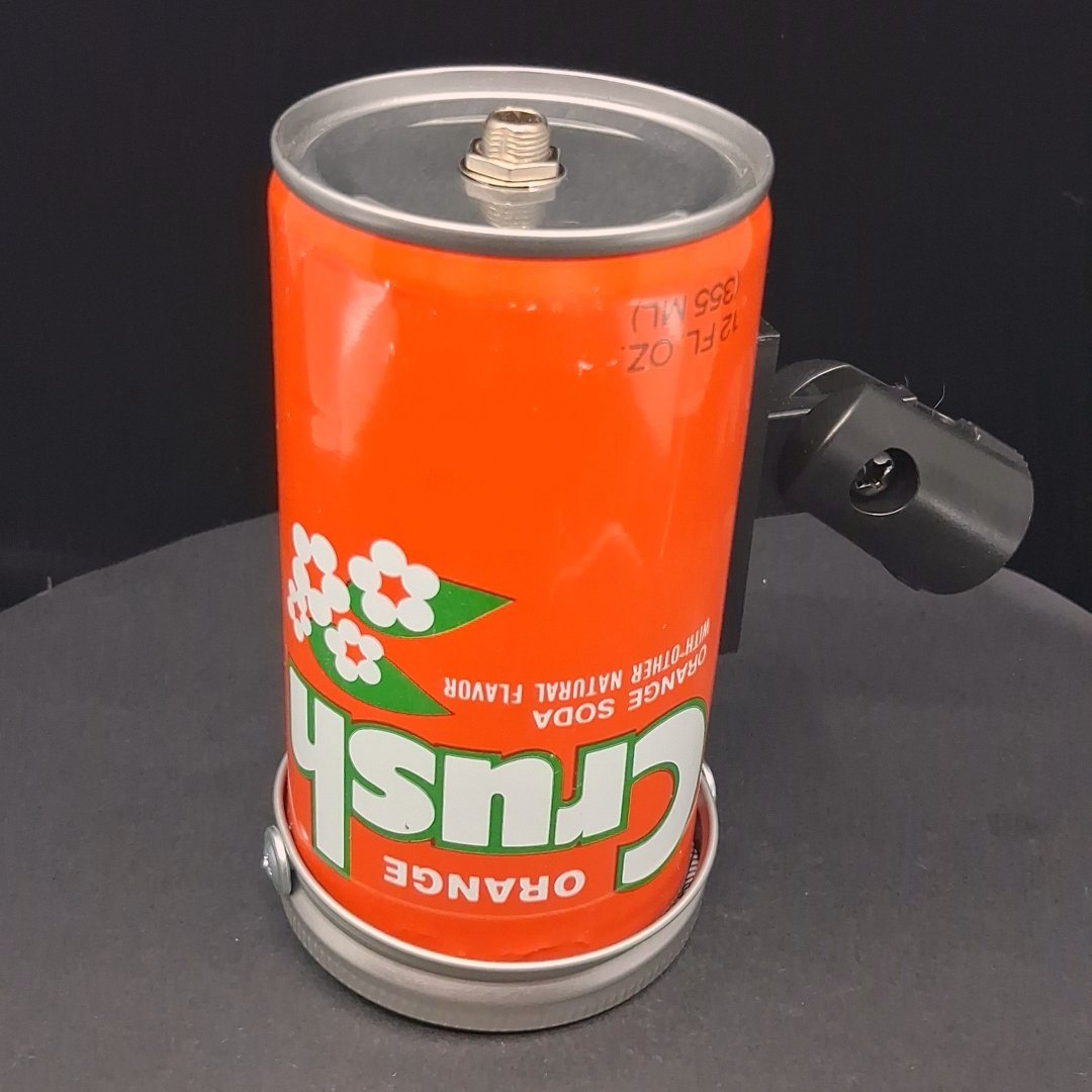 Lo Fi Soda Can Microphone - Orange Crush
