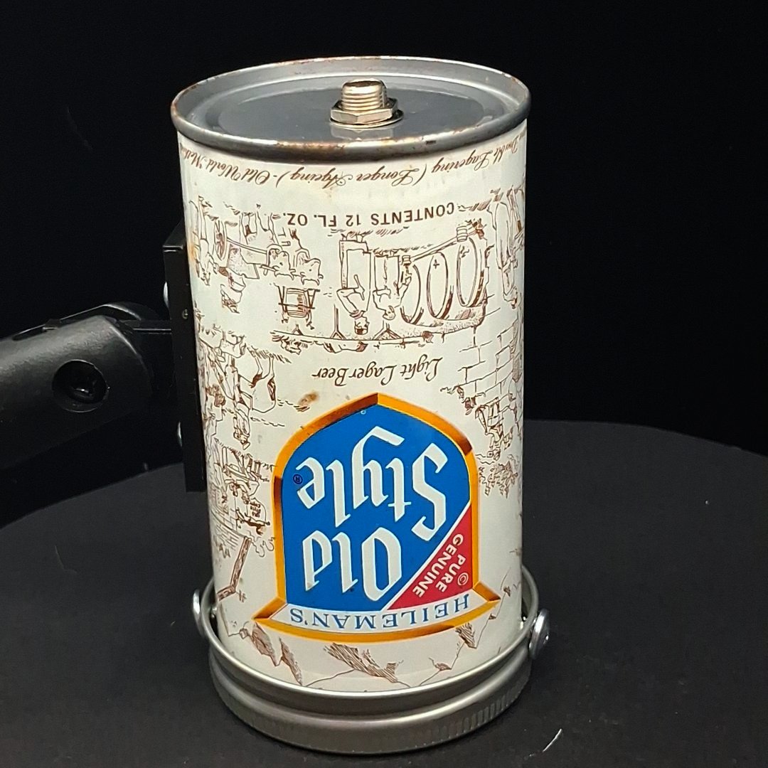 Lo Fi Beer Can Microphone - Heileman's Old Style