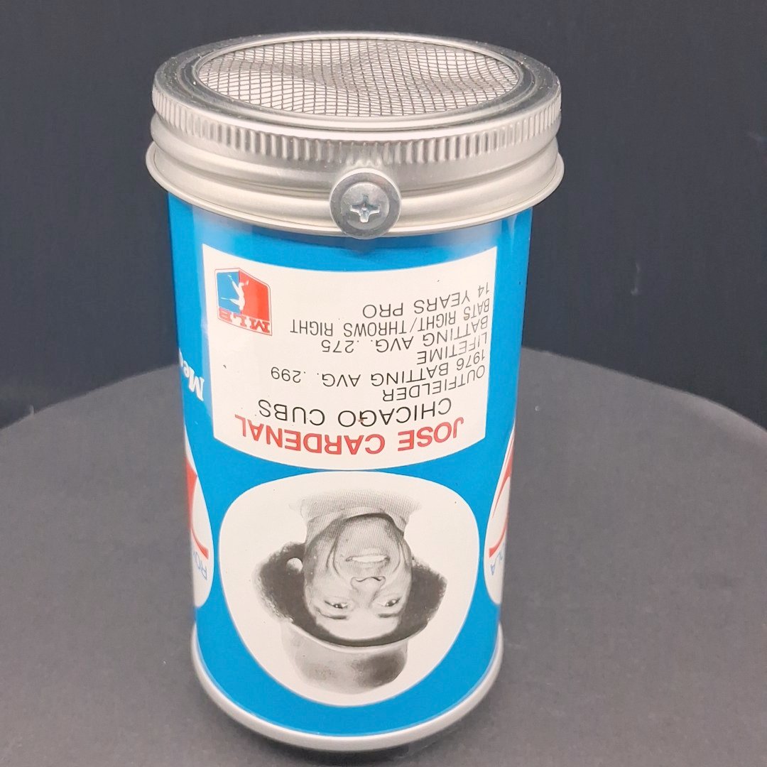 Lo Fi Soda Can Microphone - 1977 RC Cola JC Chicago Cubs