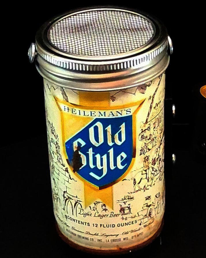 Lo Fi Beer Can Microphone - Vintage Heileman's Old Style