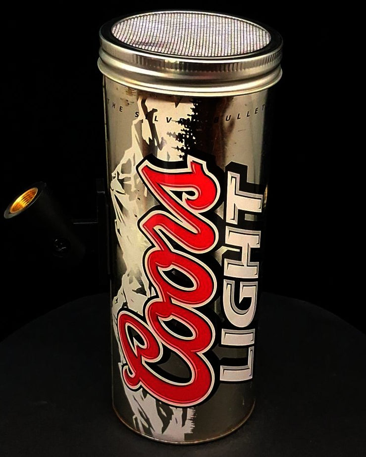 Lo Fi Beer Can Microphone - Gigantic Coors Light