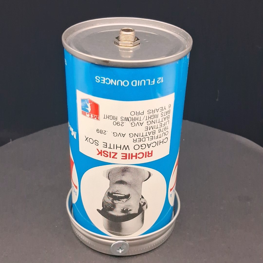 Lo Fi Soda Can Microphone - 1977 RG Cola RZ Chicago White Sox