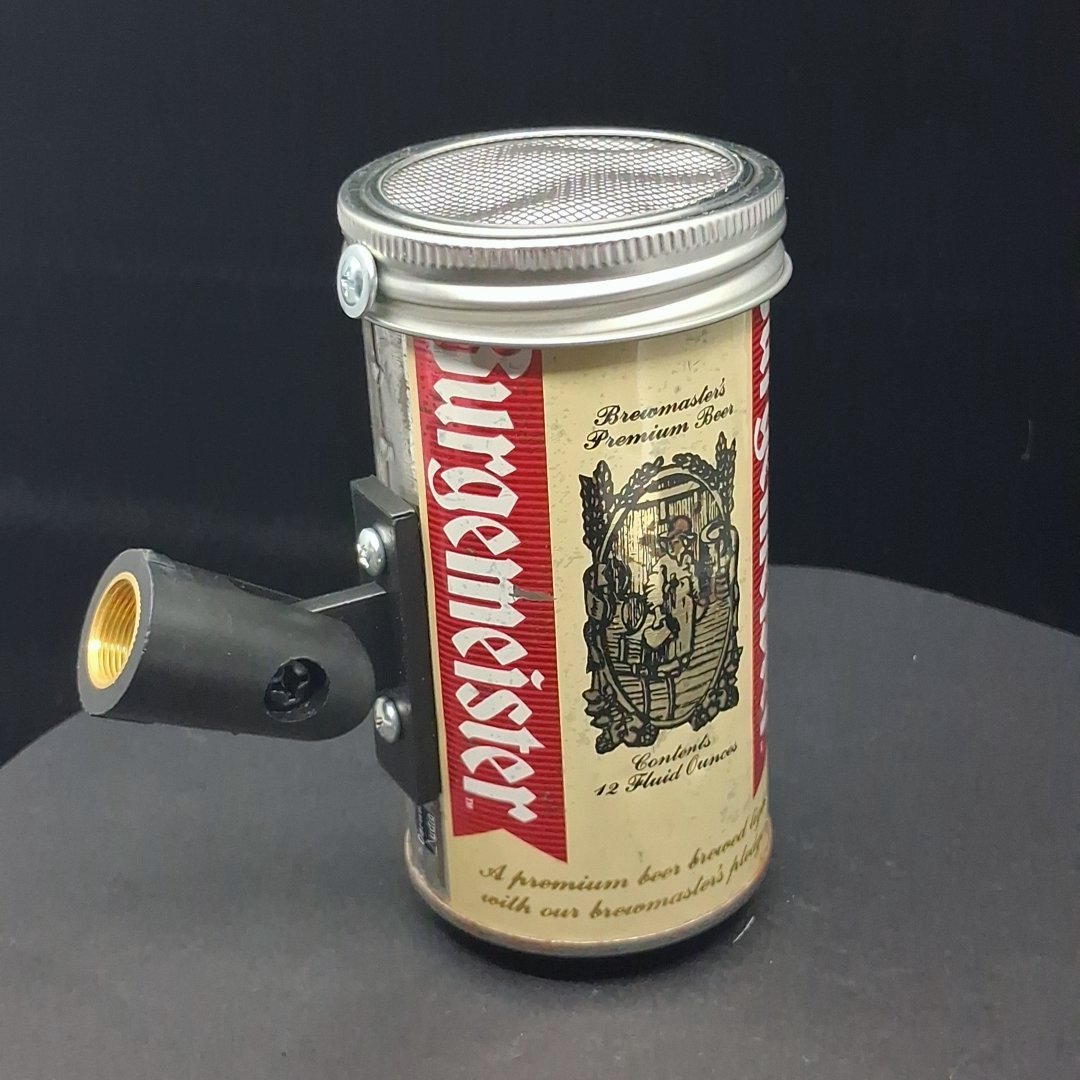 Lo Fi Beer Can Microphone - Chicago Burgermeister