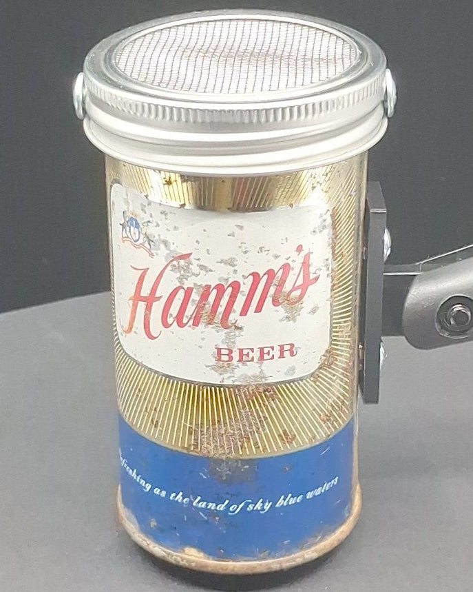 Lo Fi Beer Can Microphone - Rusty Gold Hamm's
