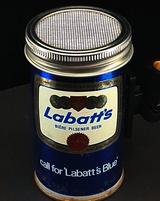 Lo Fi Beer Can Microphone - Canada Blue Labatt's