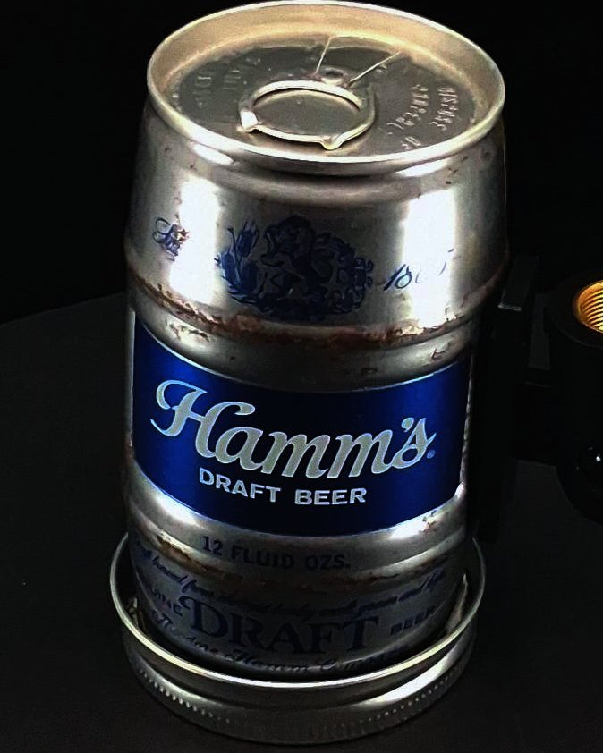 Lo Fi Beer Can Microphone - Hamm's Keg