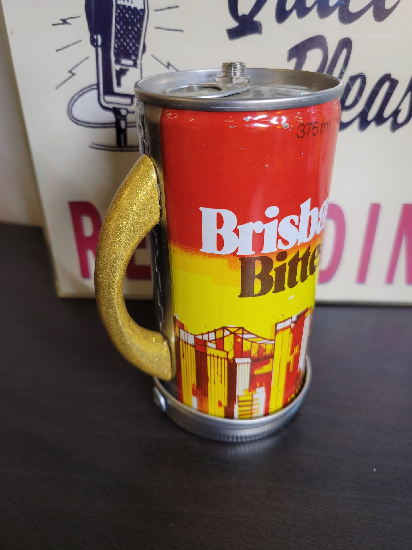 Lo Fi Beer Can Microphone - 1982 Brisbane Games Swimming