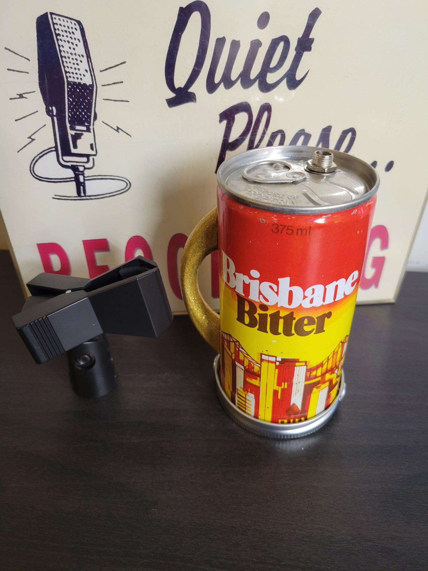 Lo Fi Beer Can Microphone - 1982 Brisbane Games Swimming