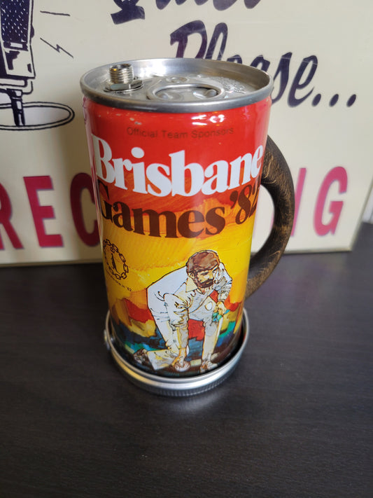 Lo Fi Beer Can Microphone - 1982 Brisbane Games Bocce Ball