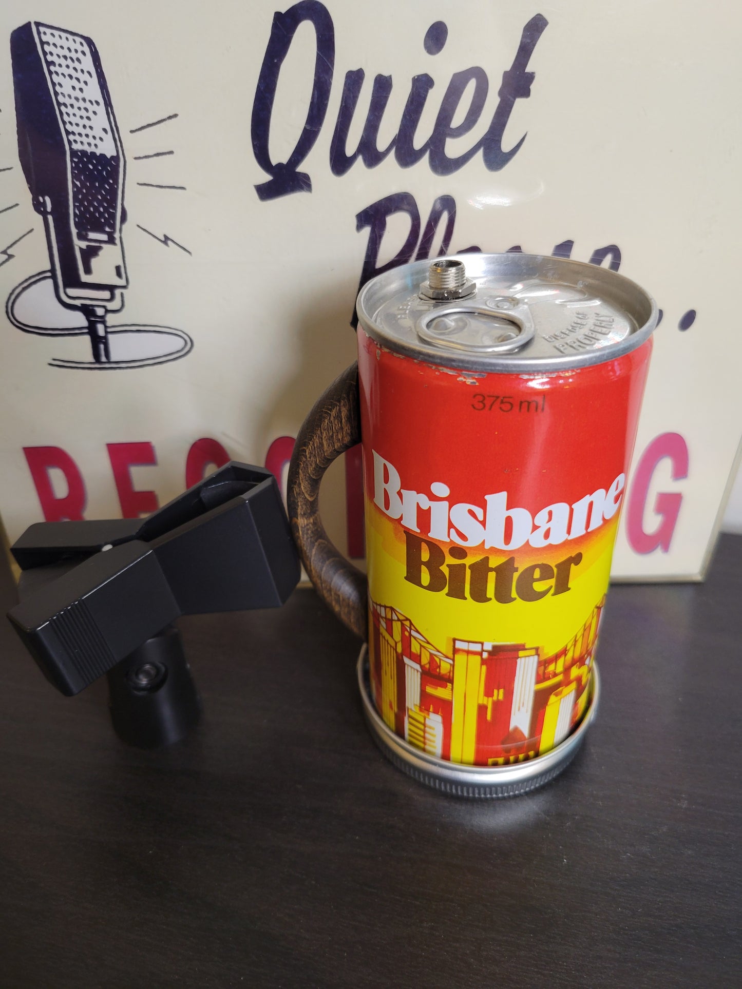 Lo Fi Beer Can Microphone - 1982 Brisbane Games Archery