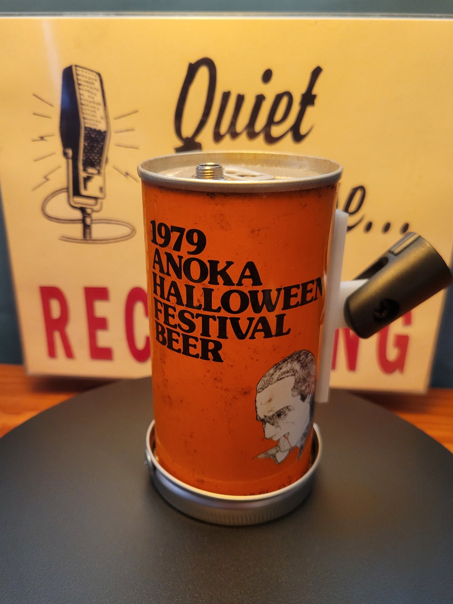 Lo Fi Beer Can Microphone - 1979 Halloween Fest, Dracula