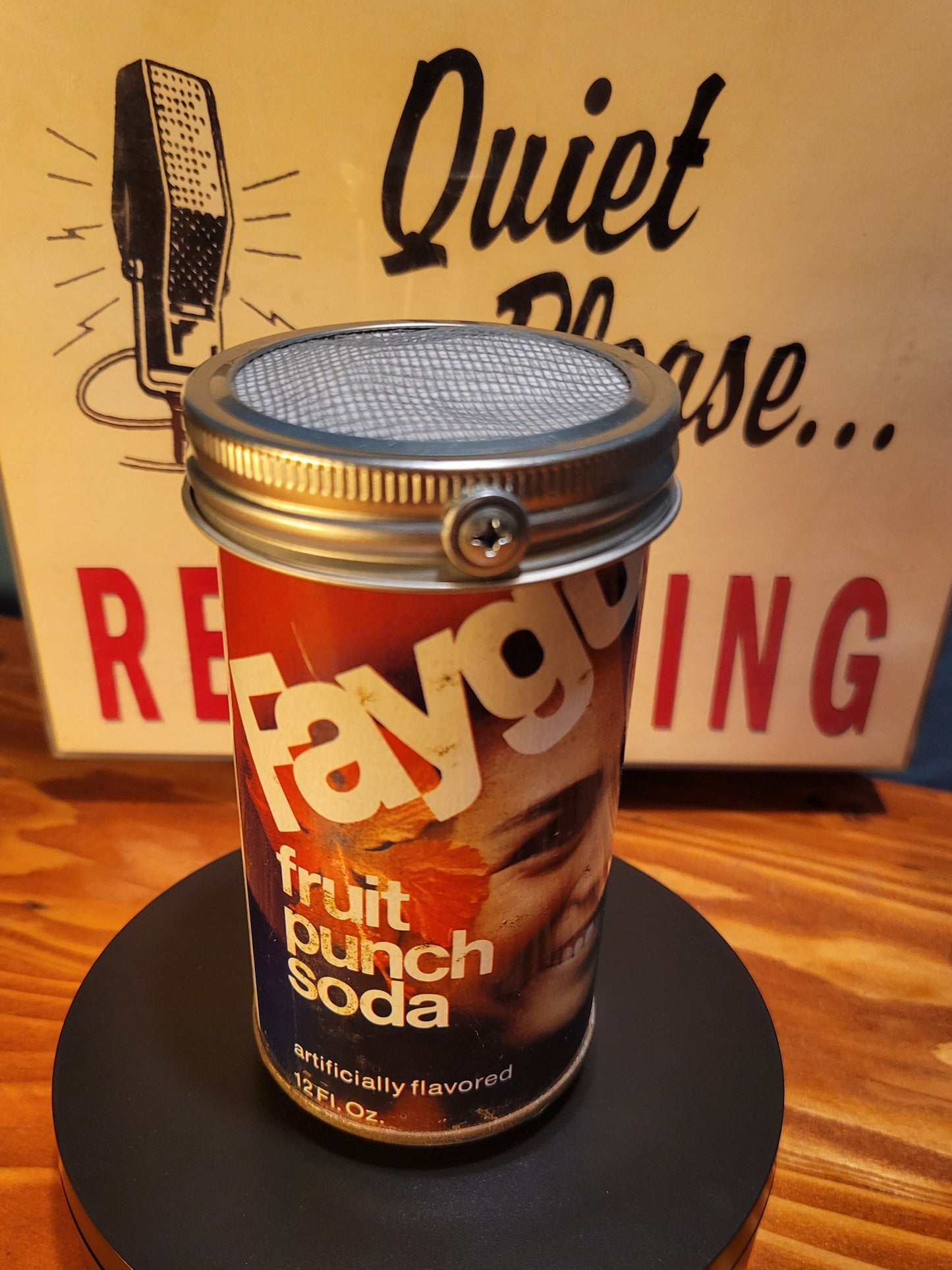 Lo Fi Soda Can Microphone - Faygo, Communications Fruit Punch