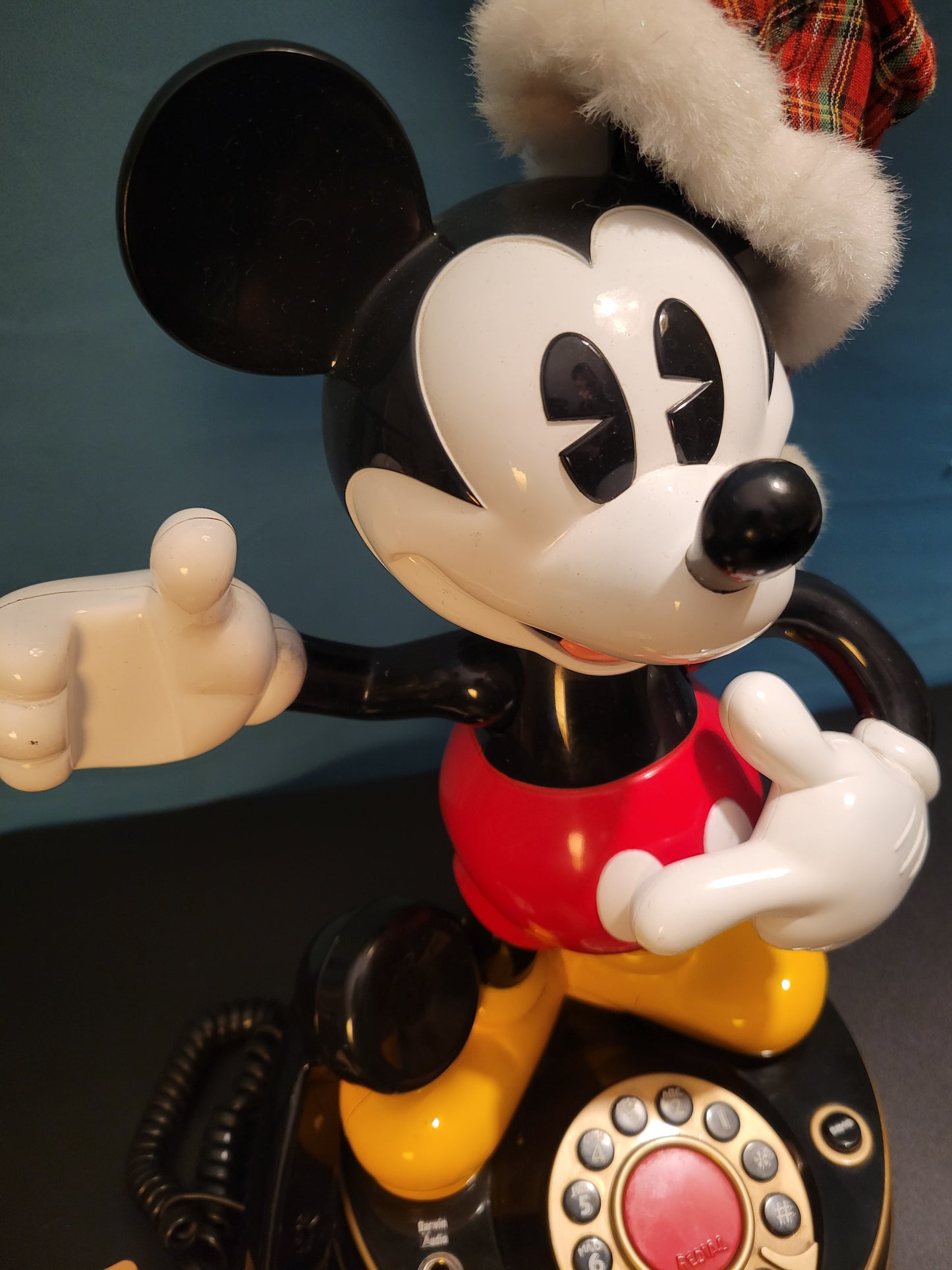 Telephone Microphone - Holiday Mickey Mouse