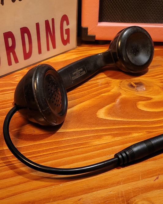 Telephone Handset Microphone - 1950s Bell Systems Handset