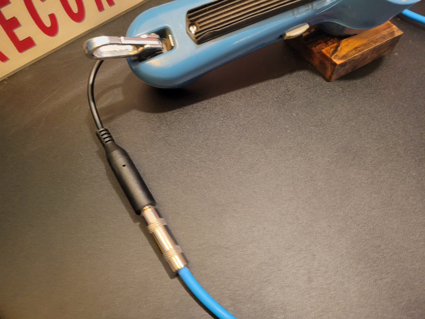 Telephone Microphone - 1970s Grey Tag Bell Electric Linesman