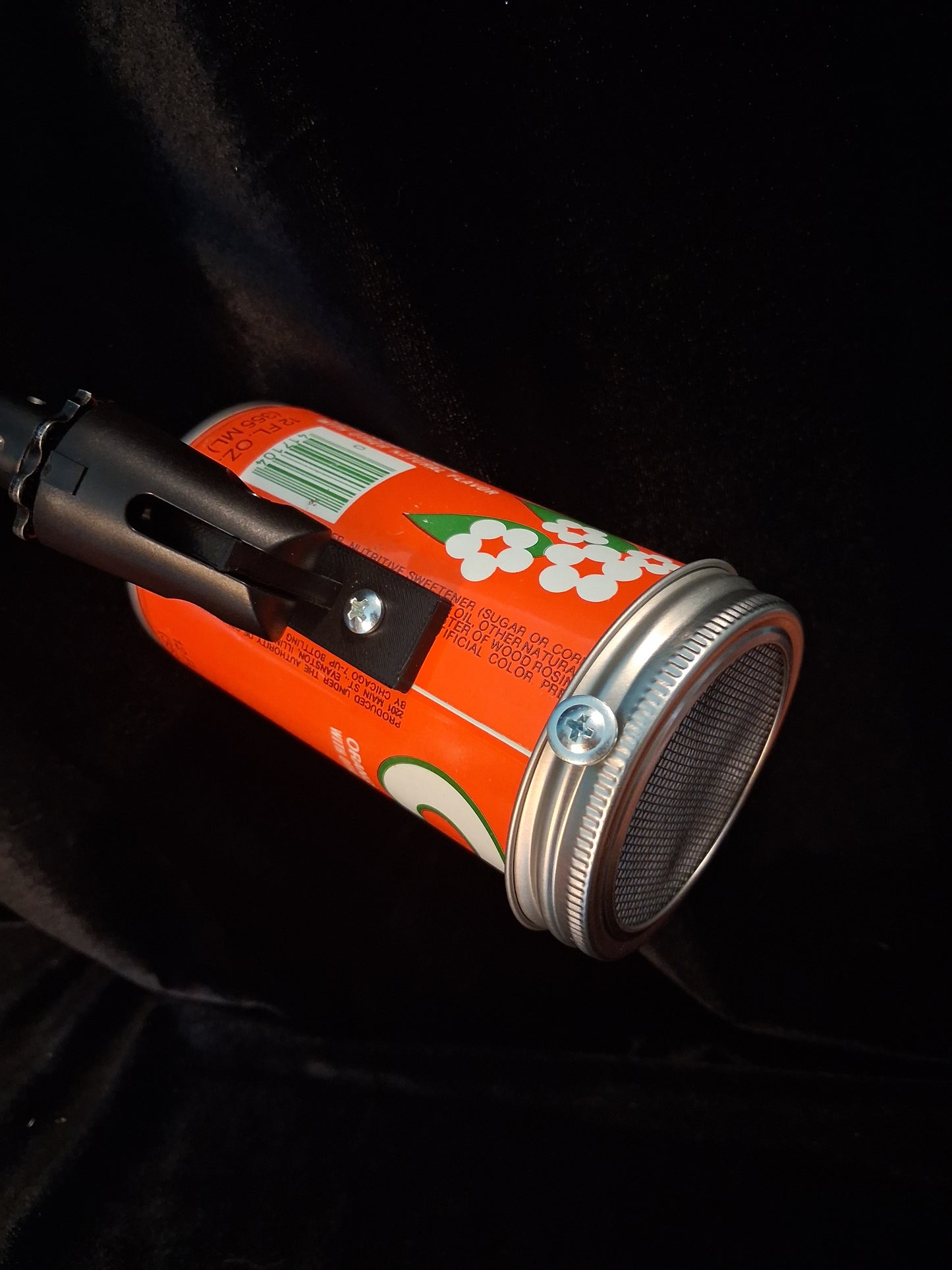 Lo Fi Soda Can Microphone - Orange Crush