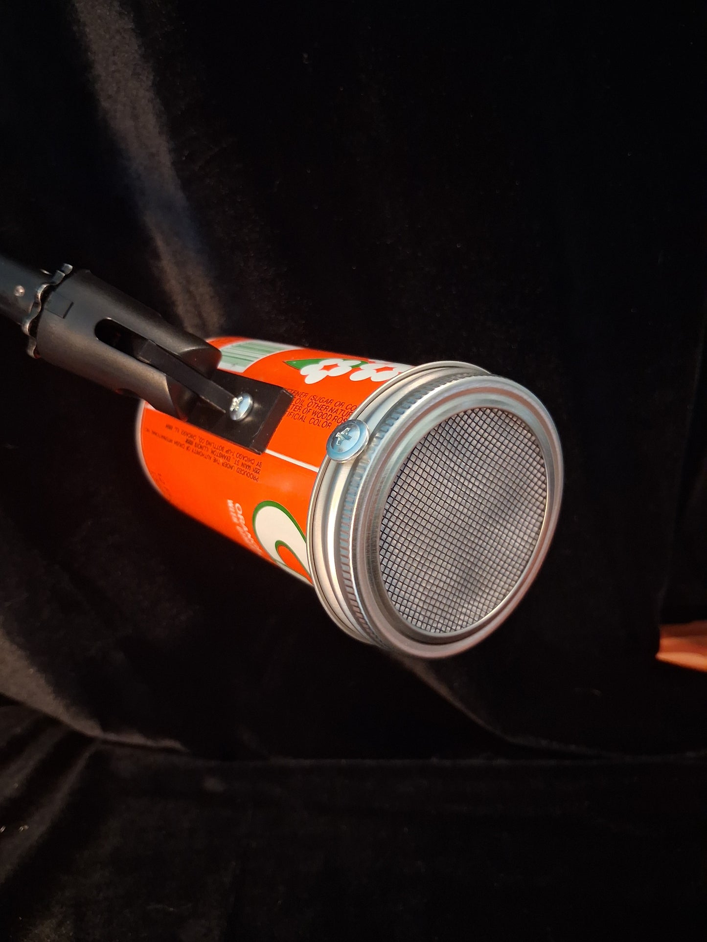 Lo Fi Soda Can Microphone - Orange Crush