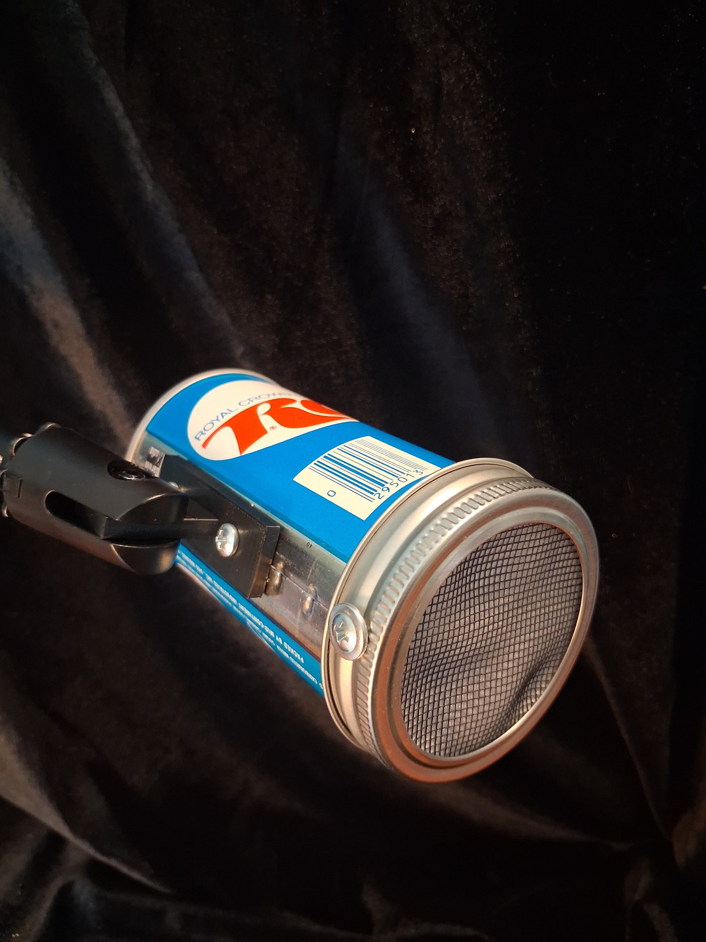 Lo Fi Soda Can Microphone - 1977 RC Cola BM Chicago Cubs