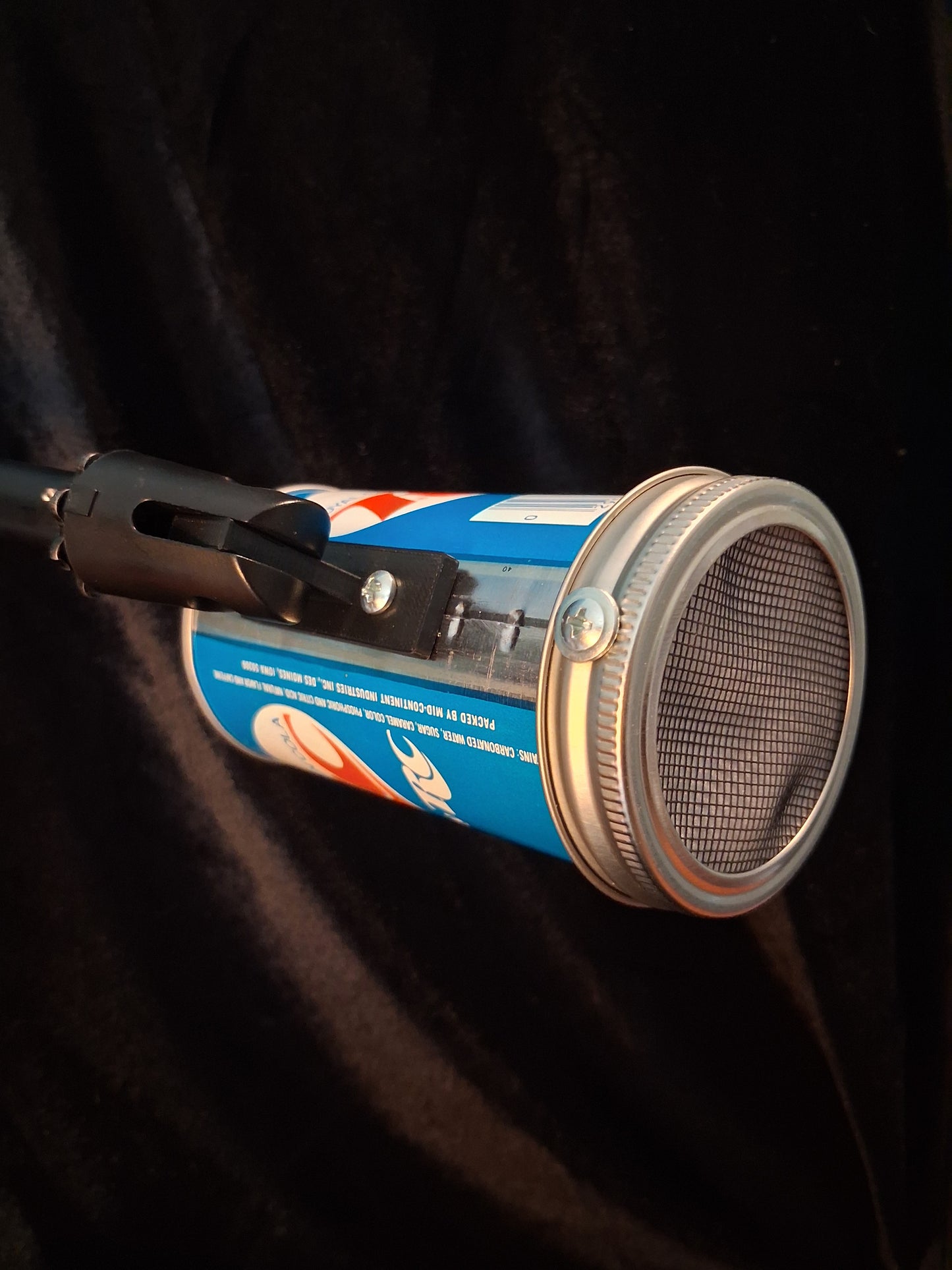 Lo Fi Soda Can Microphone - 1977 RC Cola BM Chicago Cubs